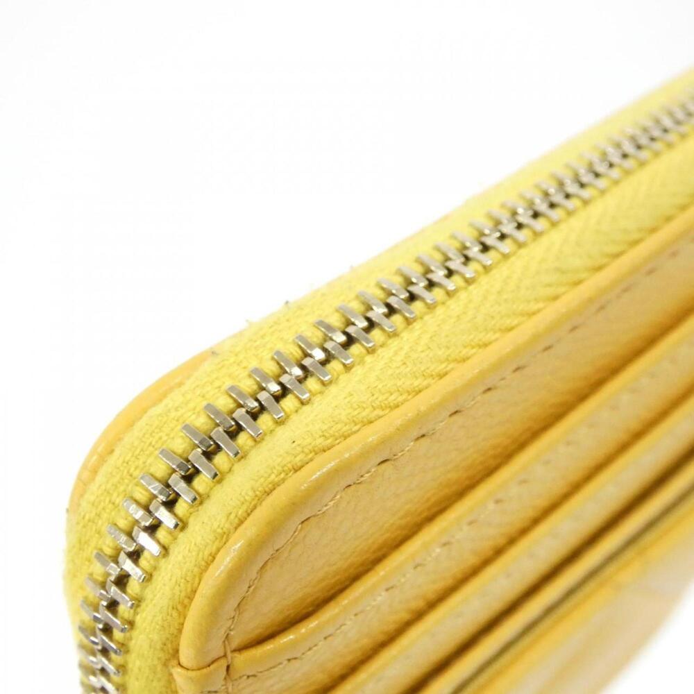 CHANEL Yellow Wallet - Picture 3 of 9